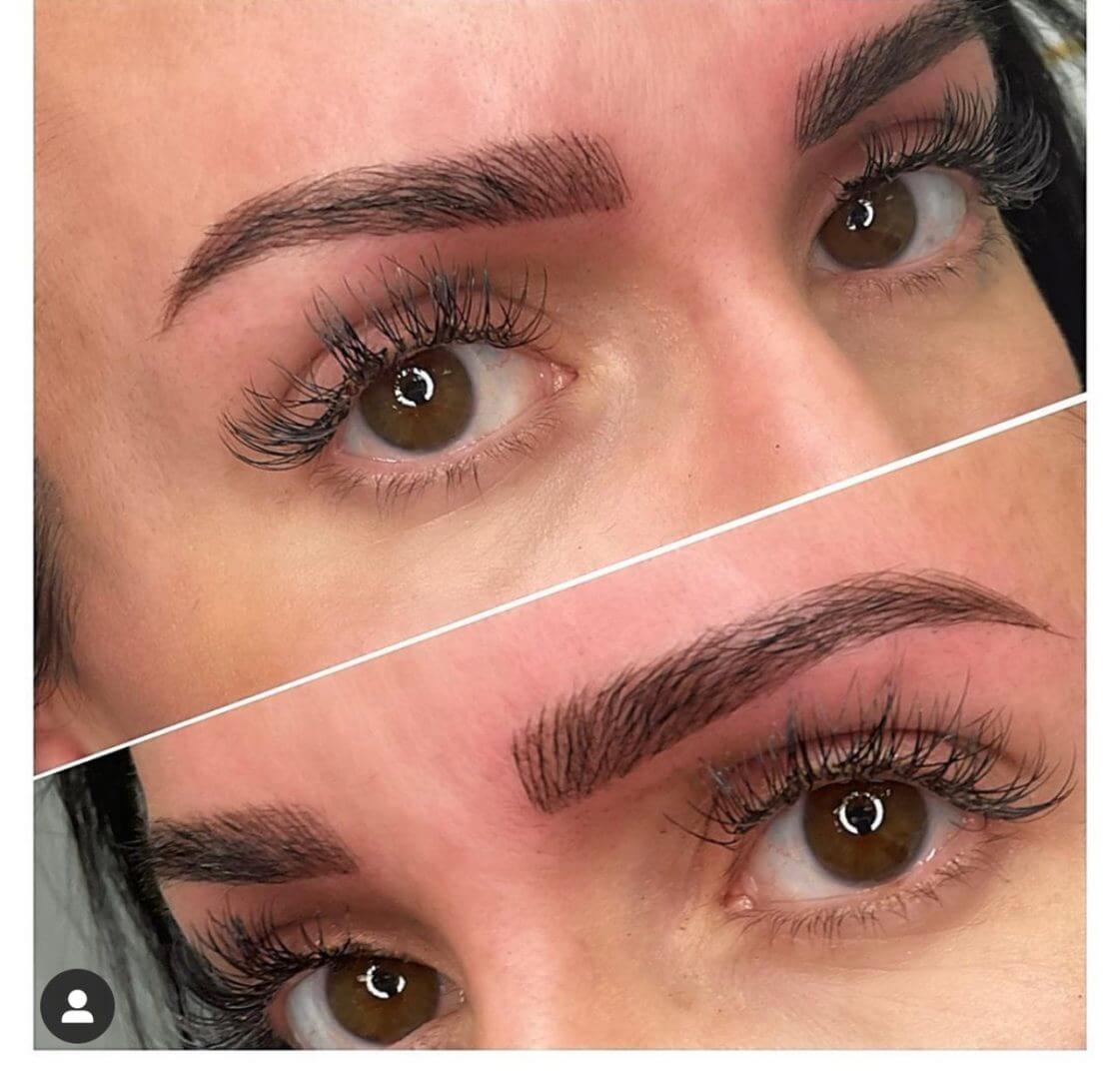 Microblading Beautiful Eyebrows